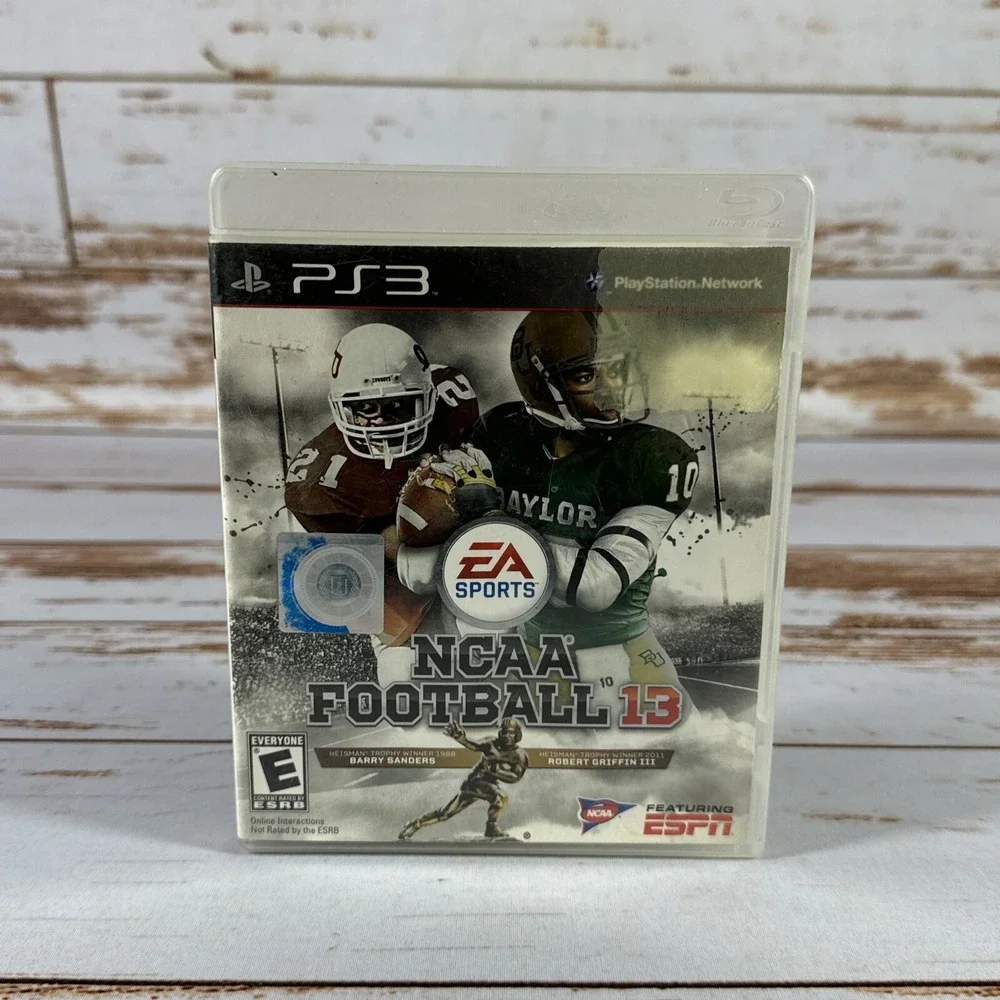 NCAA Football 13 PS3 Sony PlayStation 3 EA Sports 2012 Disc Manual Case Tested